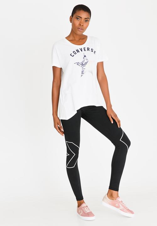 Converse - Gradient Star Tee White