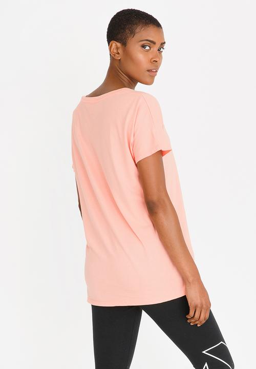 Converse - Gradient Star Tee Coral