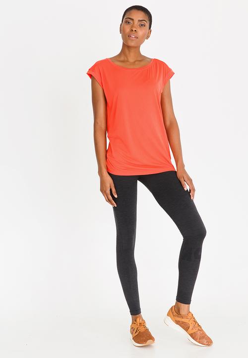ASICS - Cape Sleeve Layering Top Coral