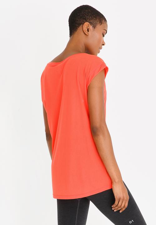 ASICS - Cape Sleeve Layering Top Coral