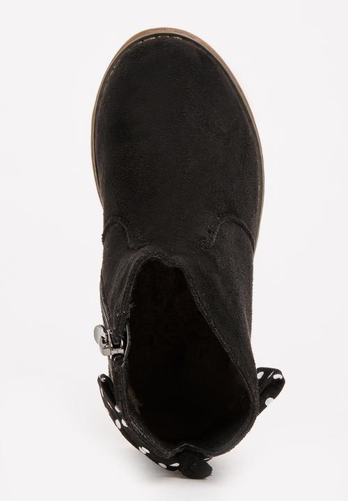Pop Candy - Girls Ankle Boot Black