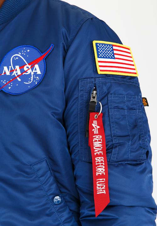 Alpha Industries - MA-1 VF NASA Jacket Blue