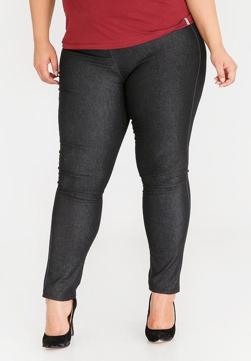 JEEP - Elasticated Jeggings Black