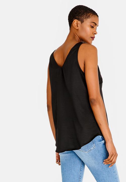 Kate Jordan - Ring Detail Cami Black