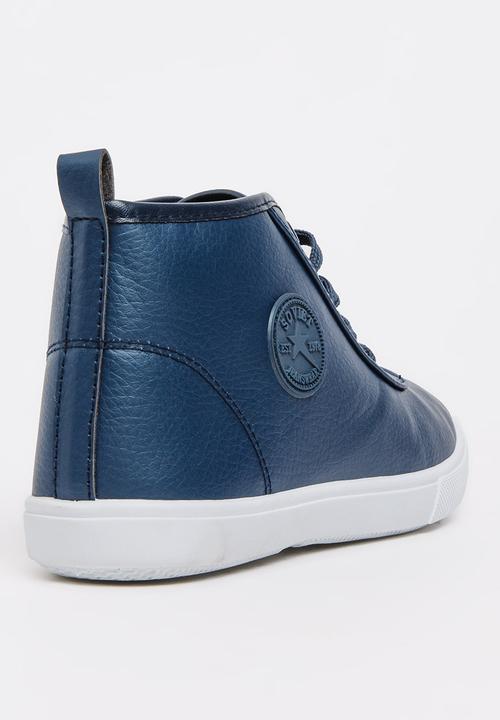 SOVIET - Callista Hi Cut Sneaker Navy