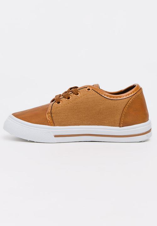 SOVIET - Basten Low Cut Sneaker Tan