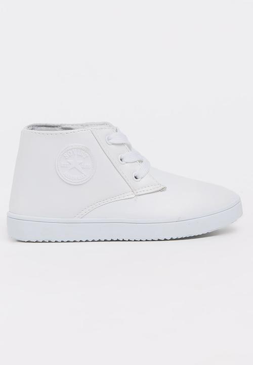 SOVIET - Buffon Hi Cut Sneaker White