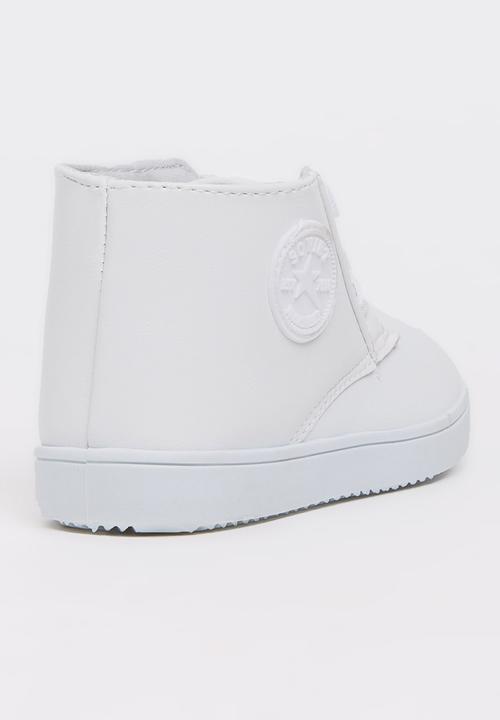 SOVIET - Buffon Hi Cut Sneaker White