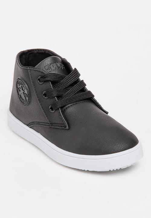 SOVIET - Buffon Hi Cut Sneaker Black