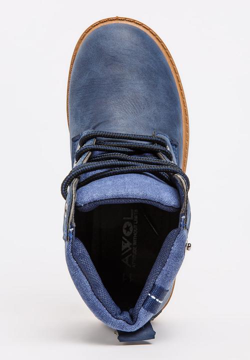 Jumbo - Lace Up Boot Navy