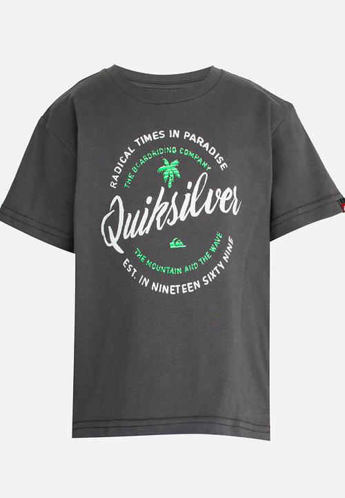 Quiksilver - Holding Dreams Toddlers Tee Dark Grey