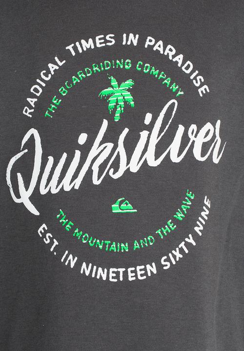 Quiksilver - Holding Dreams Toddlers Tee Dark Grey