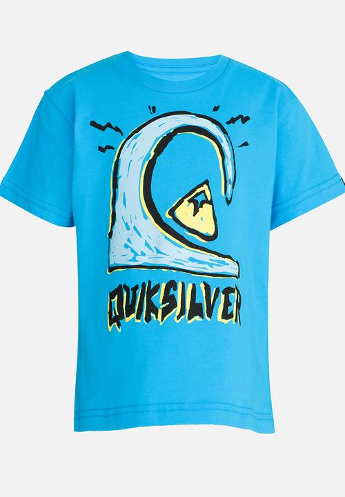 Quiksilver - Logololo Toddlers 3 Tee Mid Blue