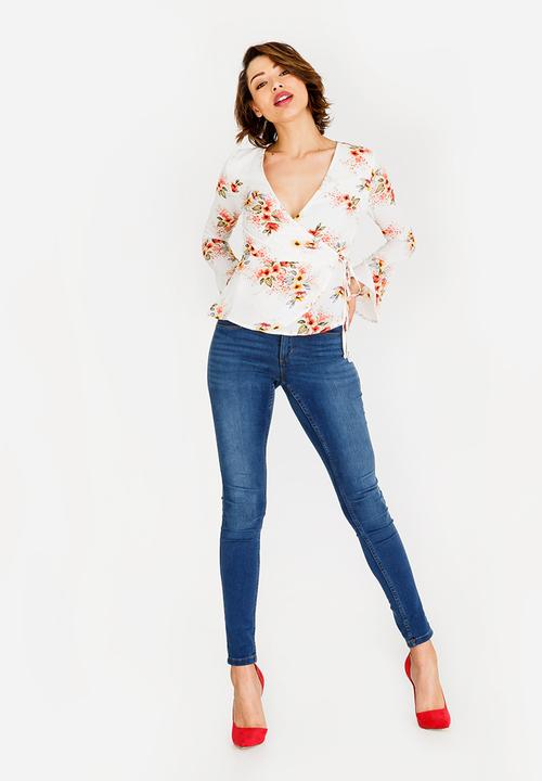 Revenge - Wrap Top White