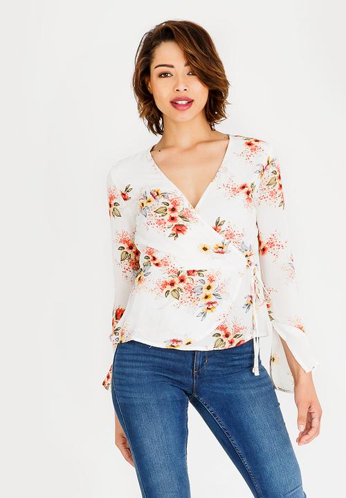 Revenge - Wrap Top White
