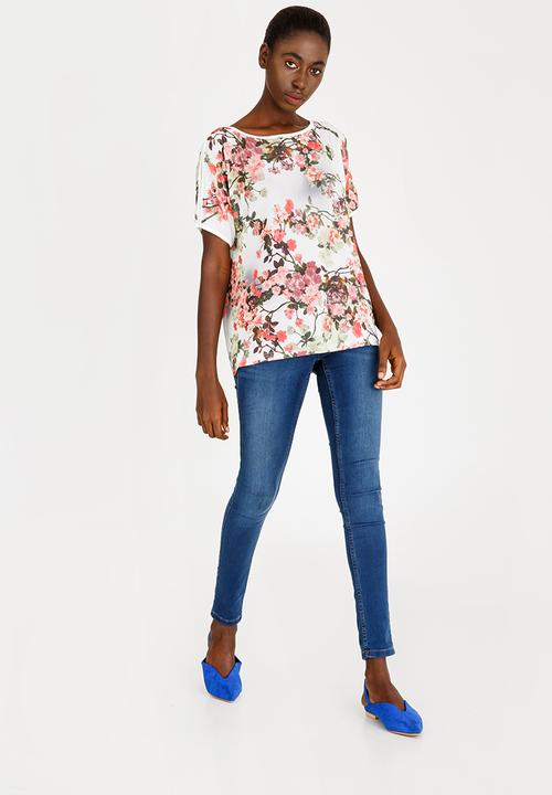 Revenge - Floral Printed Blouse Multi-colour