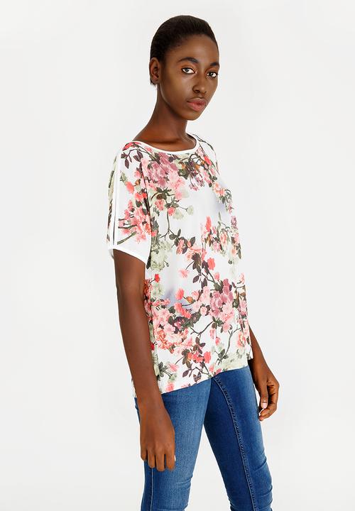 Revenge - Floral Printed Blouse Multi-colour
