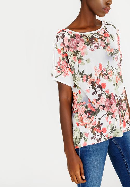 Revenge - Floral Printed Blouse Multi-colour
