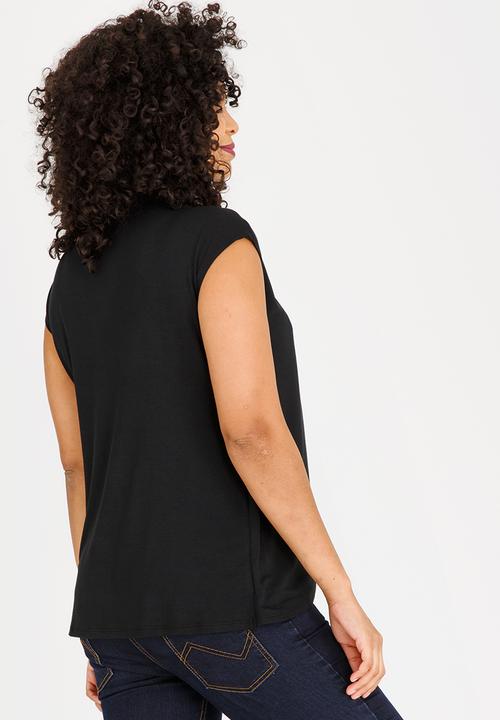Cherry Melon - Basic Overlay Feeding Top Black