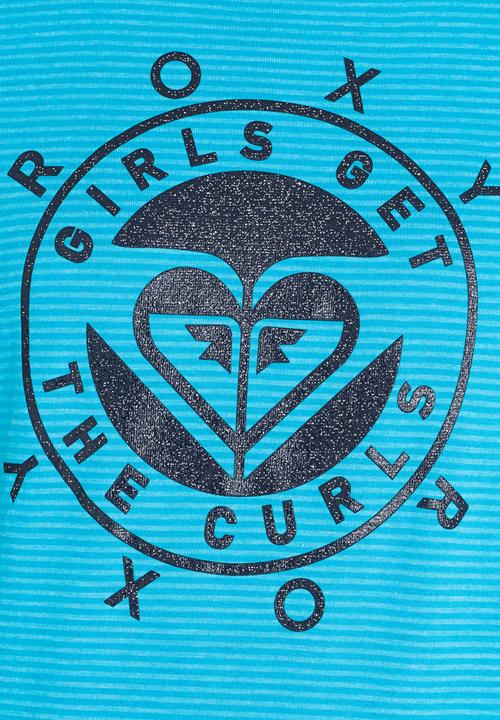 Roxy - Girls and Curls Tee 3 Mid Blue