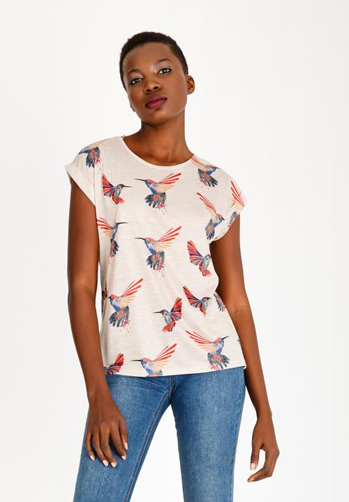 Revenge - Short Sleeve Tee Beige