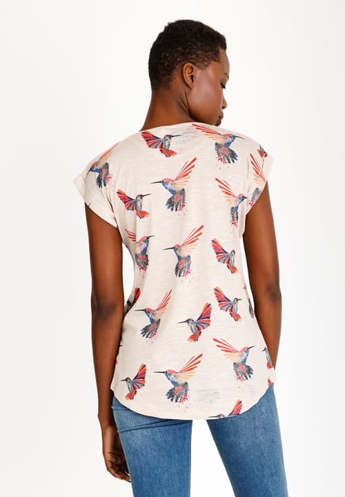 Revenge - Short Sleeve Tee Beige