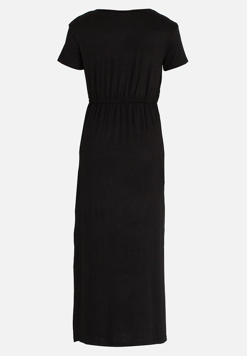 Rebel Republic - Jersey Maxi Dress Black