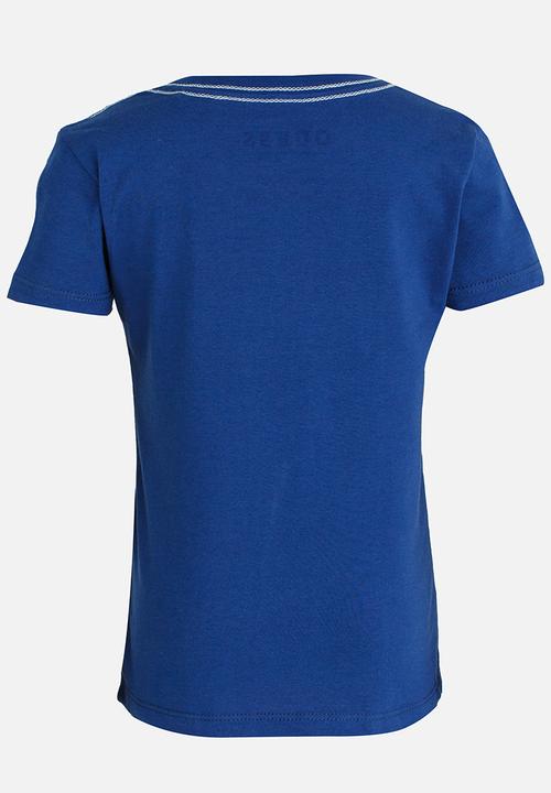 GUESS - Splatter Tee Dark Blue