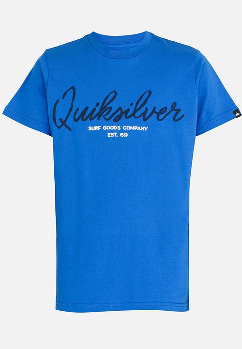 Quiksilver - Double Barrel Boys 3 Tee Dark Blue