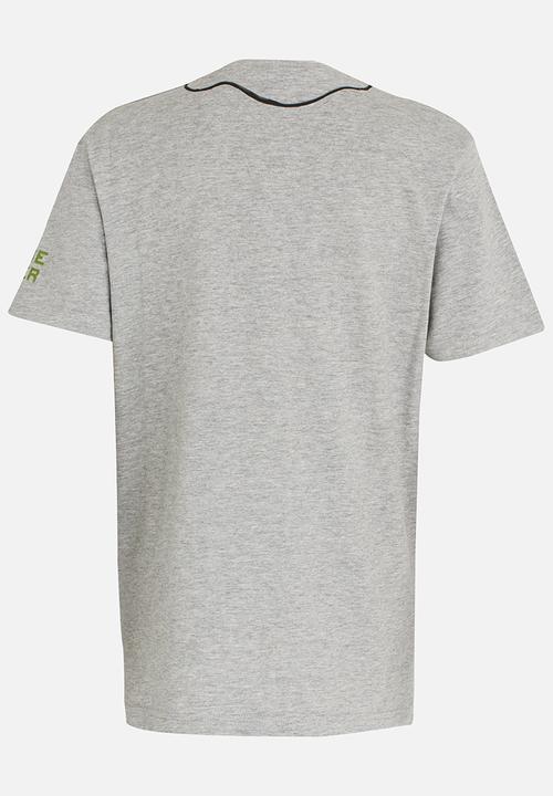 Brave Soul - Crew Neck Tee Grey Melange