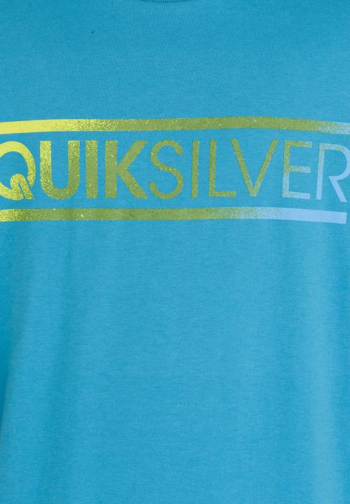 Quiksilver - Filled In Boys 3 Tee Mid Blue