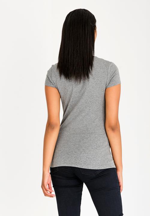 GUESS - Guess Classic Varsity Tee Grey