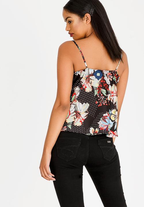 SISSY BOY - Girl Boss Printed Cami Floral