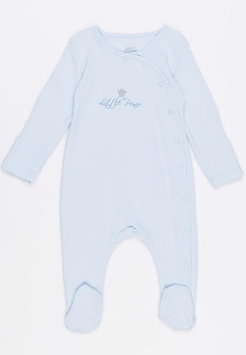 Baby Corner - Printed Sleepsuit Mid Blue