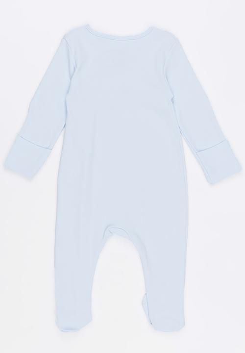 Baby Corner - Printed Sleepsuit Mid Blue