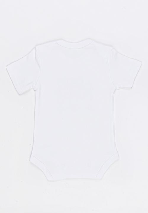Funky Shop - Slogan Baby Grow White