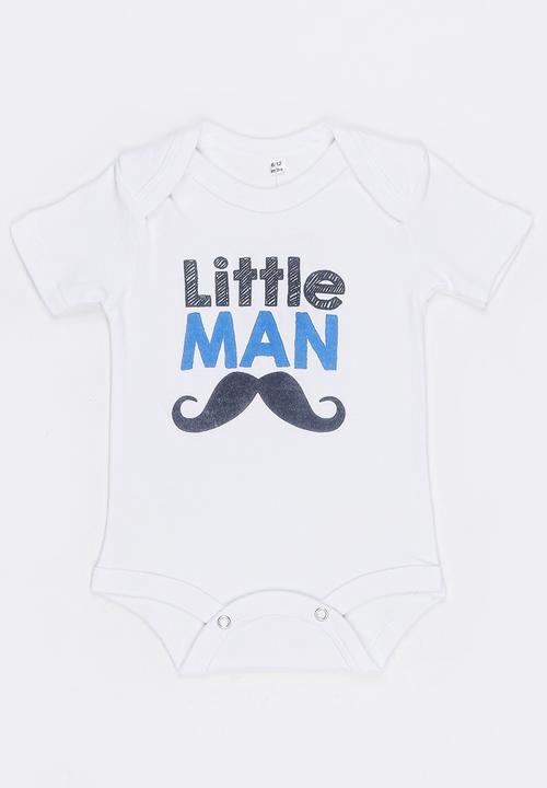 Funky Shop - Slogan Baby Grow White