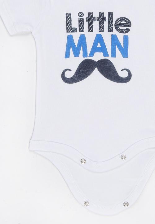 Funky Shop - Slogan Baby Grow White