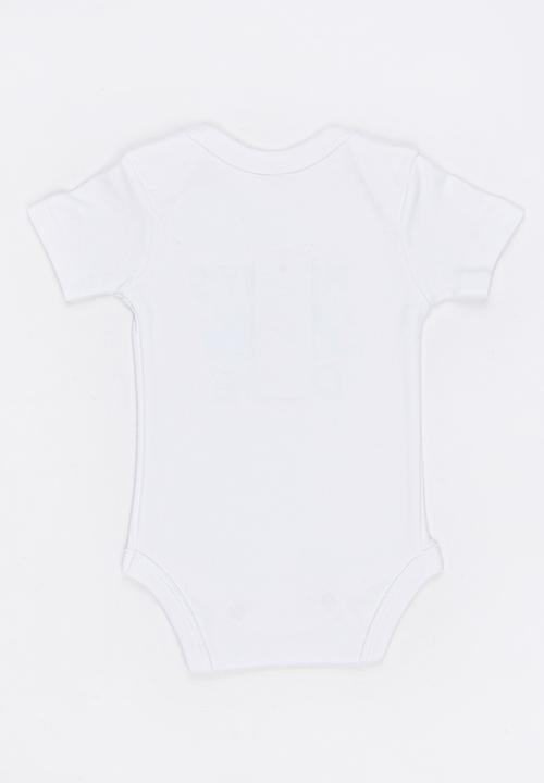 Funky Shop - Slogan Baby Grow White