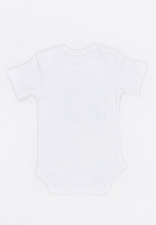 Funky Shop - Slogan Baby Grow White