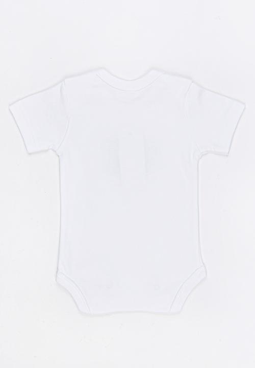 Funky Shop - Slogan Baby Grow White