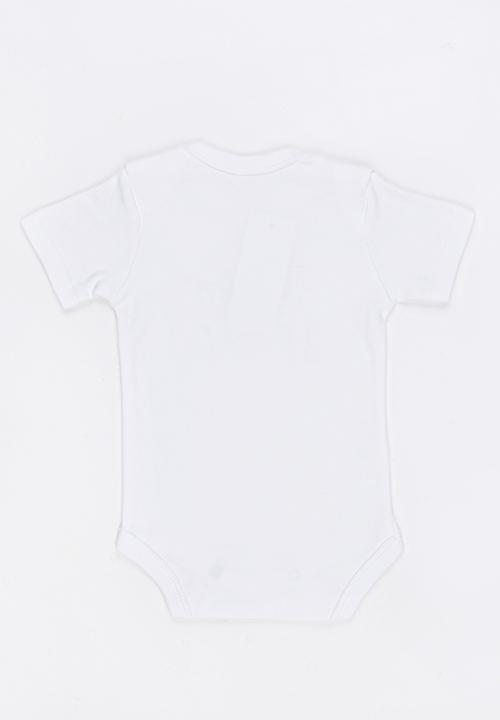 Funky Shop - Slogan Baby Grow White