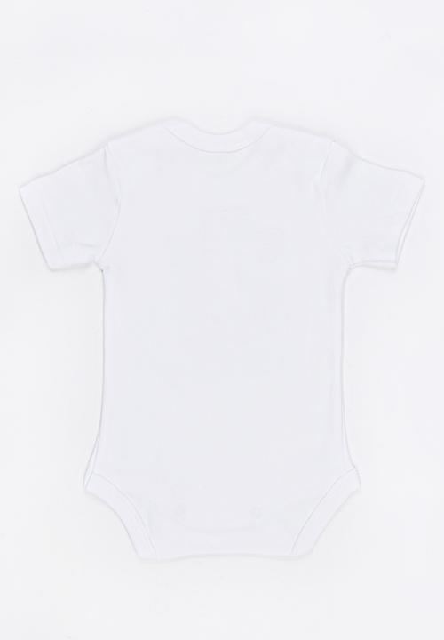 Funky Shop - Slogan Baby Grow White