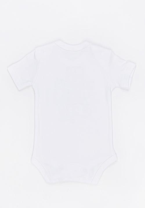 Funky Shop - Slogan Baby Grow White