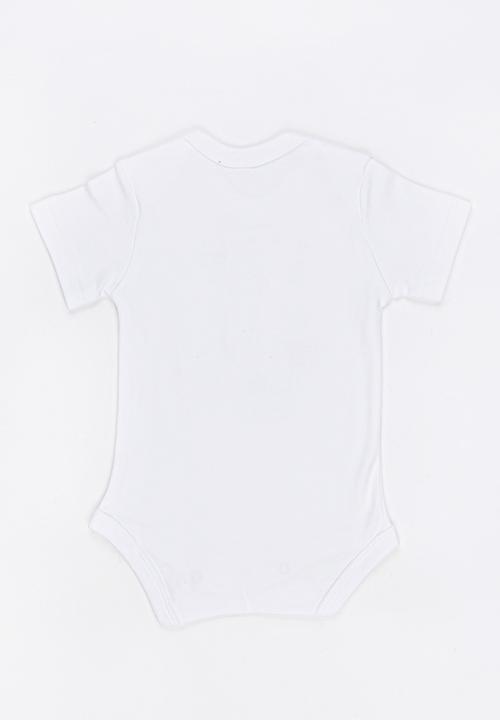 Funky Shop - Slogan Baby Grow White