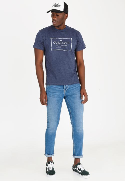Quiksilver - Quick In The Box Tshirt Navy