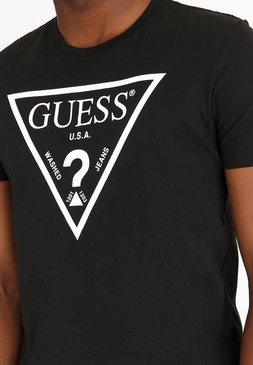 GUESS - Guess Classic Triangle Tshirt Navy