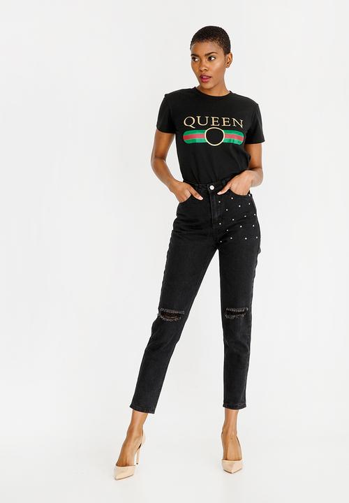STYLE REPUBLIC - Queen T-Shirt Black