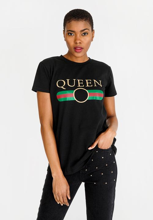 STYLE REPUBLIC - Queen T-Shirt Black