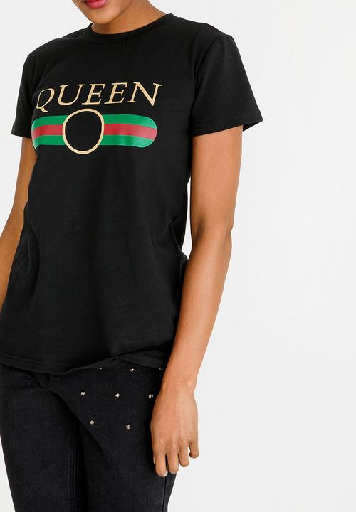 STYLE REPUBLIC - Queen T-Shirt Black